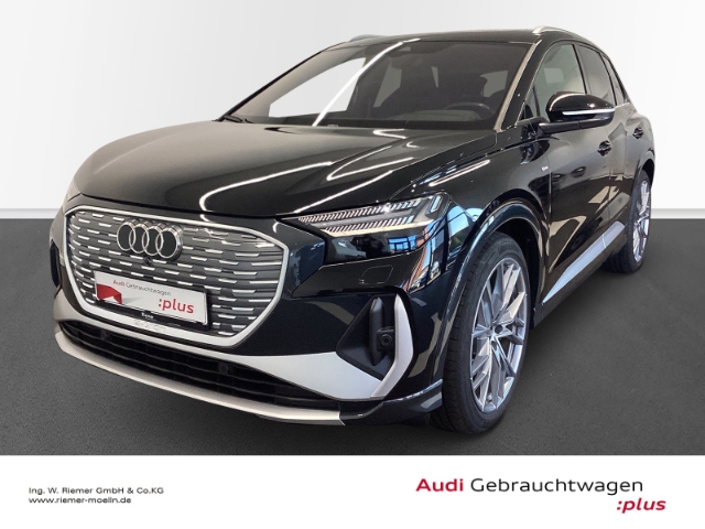 Audi Q4 e-tron 50 quattro Matrix-LED ACC Leder AHK Rückfahrkam.