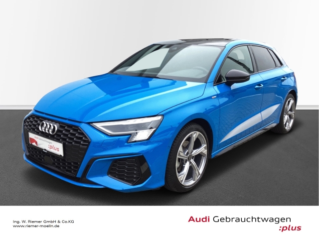 Audi A3 Sportback S line 30TDI S tronic ACC+AHK+Leder+digitales Cockpit
