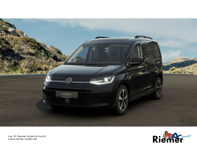 VW - Caddy Dark Label VW NFZ Life 5-Sitzer Motor  1,5 l TSI EU6 85 kW Getriebe: 7-Gang-Doppelkupplungsgetriebe Radstand: 2755 mm KR_1